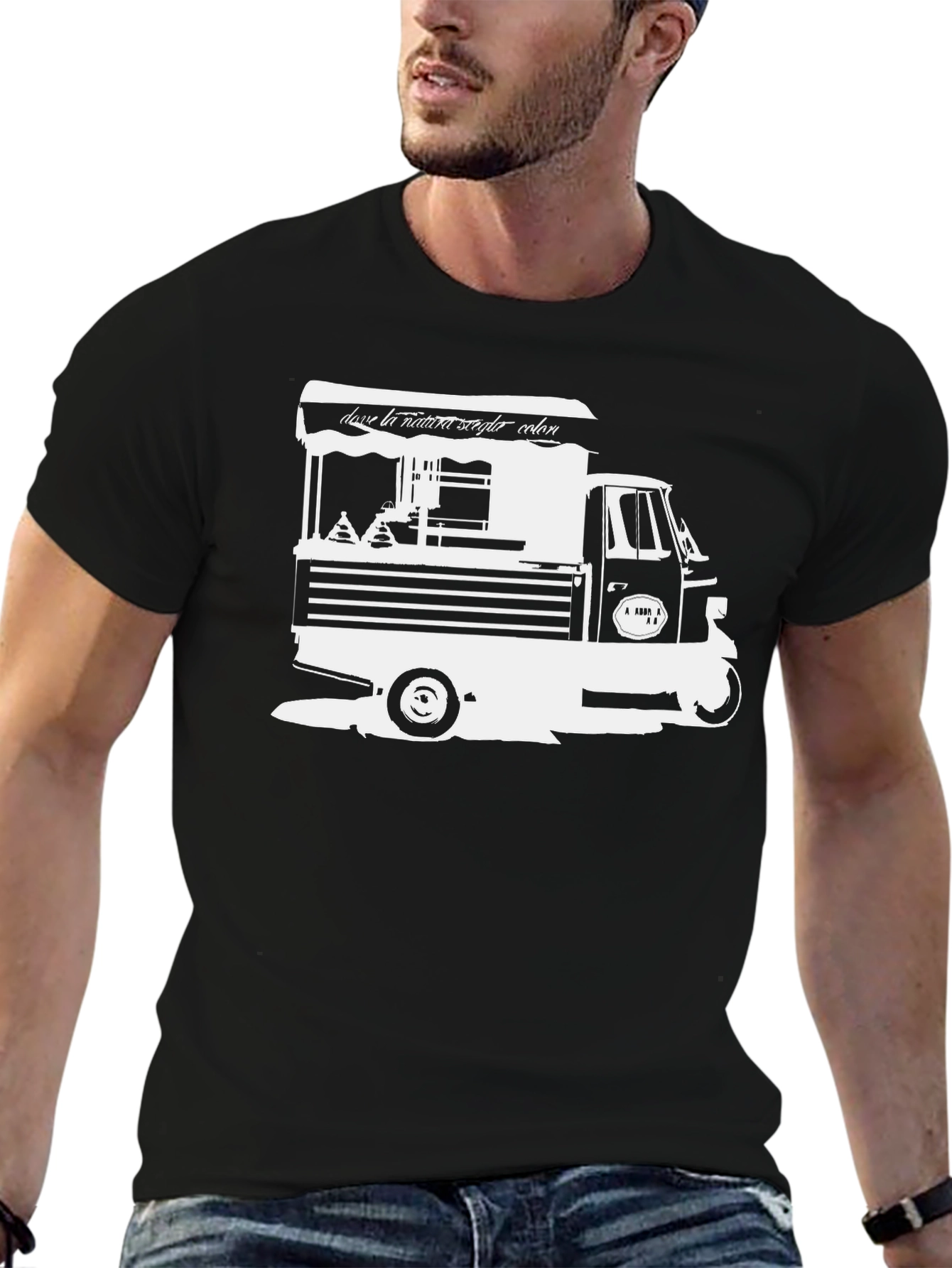 Ice Cream Truck Graphic T-Shirt