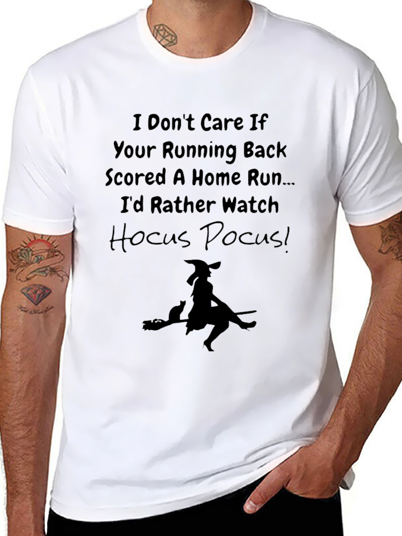 Hocus Pocus Graphic T-Shirt - Halloween Witch Tee