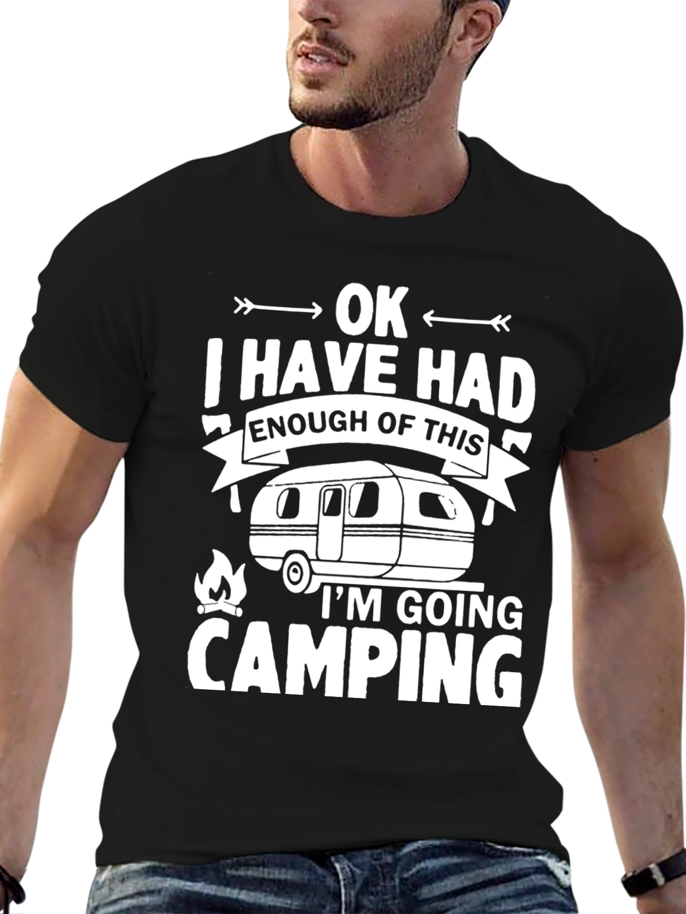 Funny Camping T-Shirt - OK I Have Had Enough