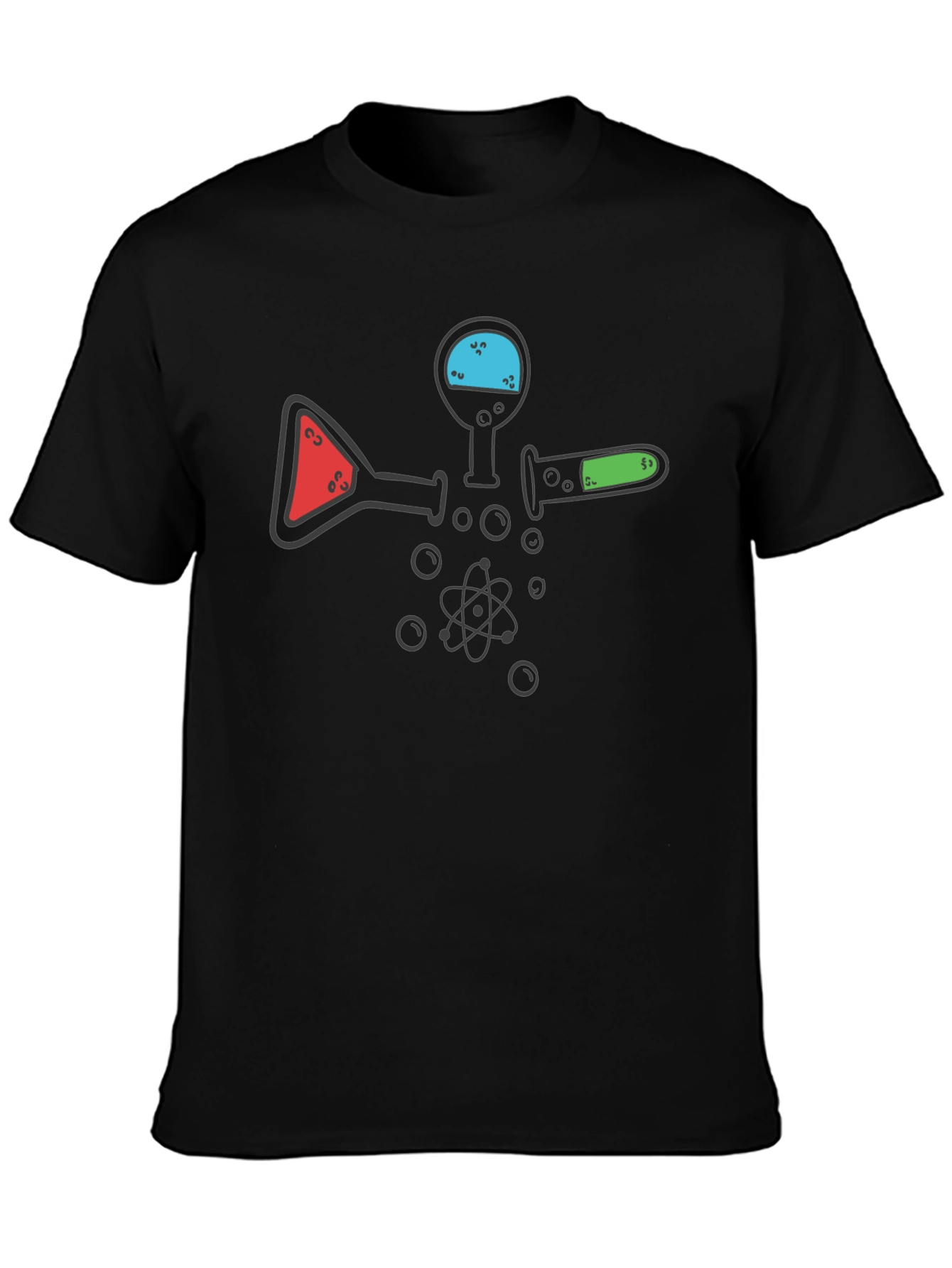 Science Flask T-Shirt - Chemistry Lab Geek Tee