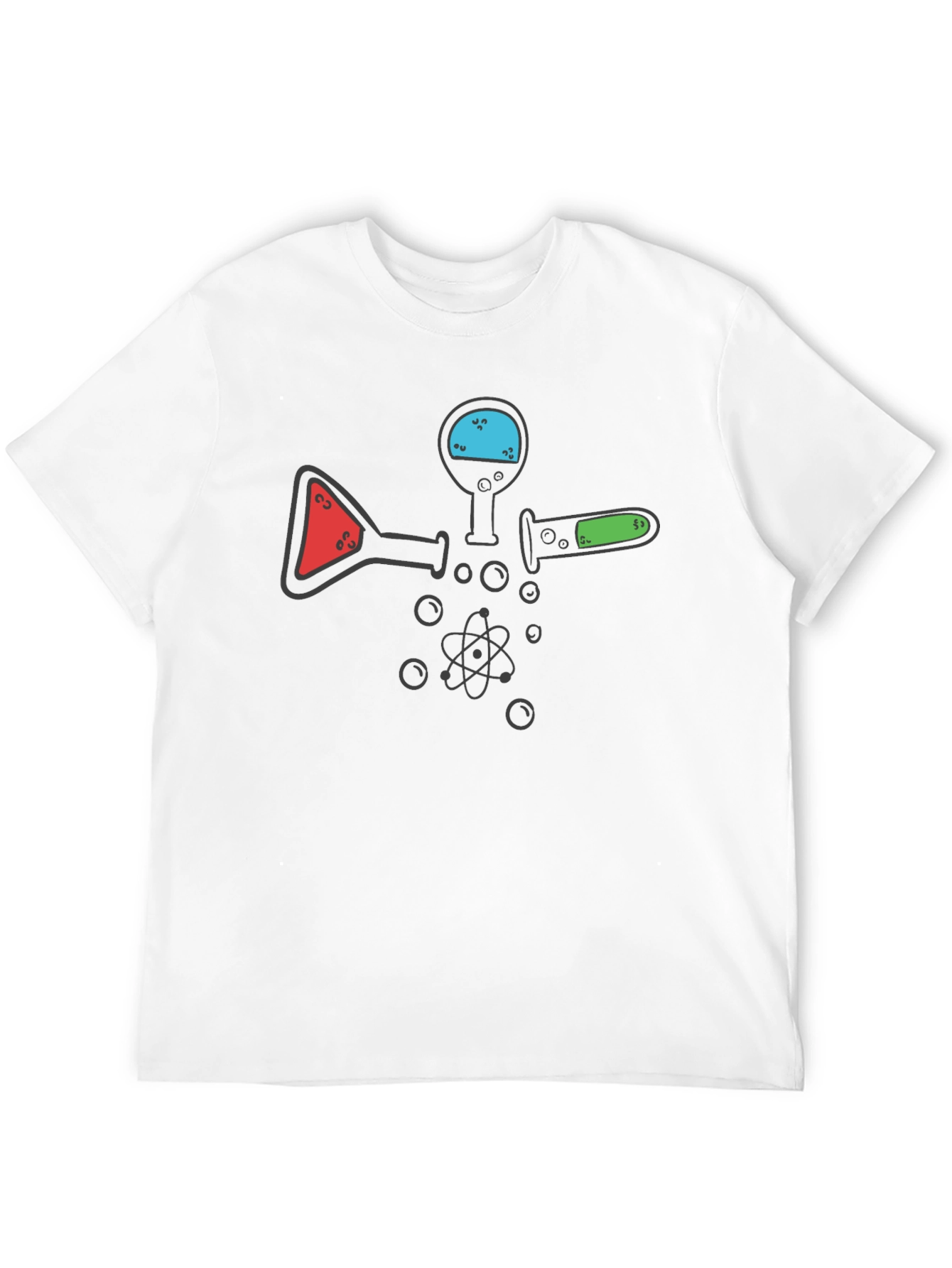 Science Flask T-Shirt - Chemistry Lab Geek Tee