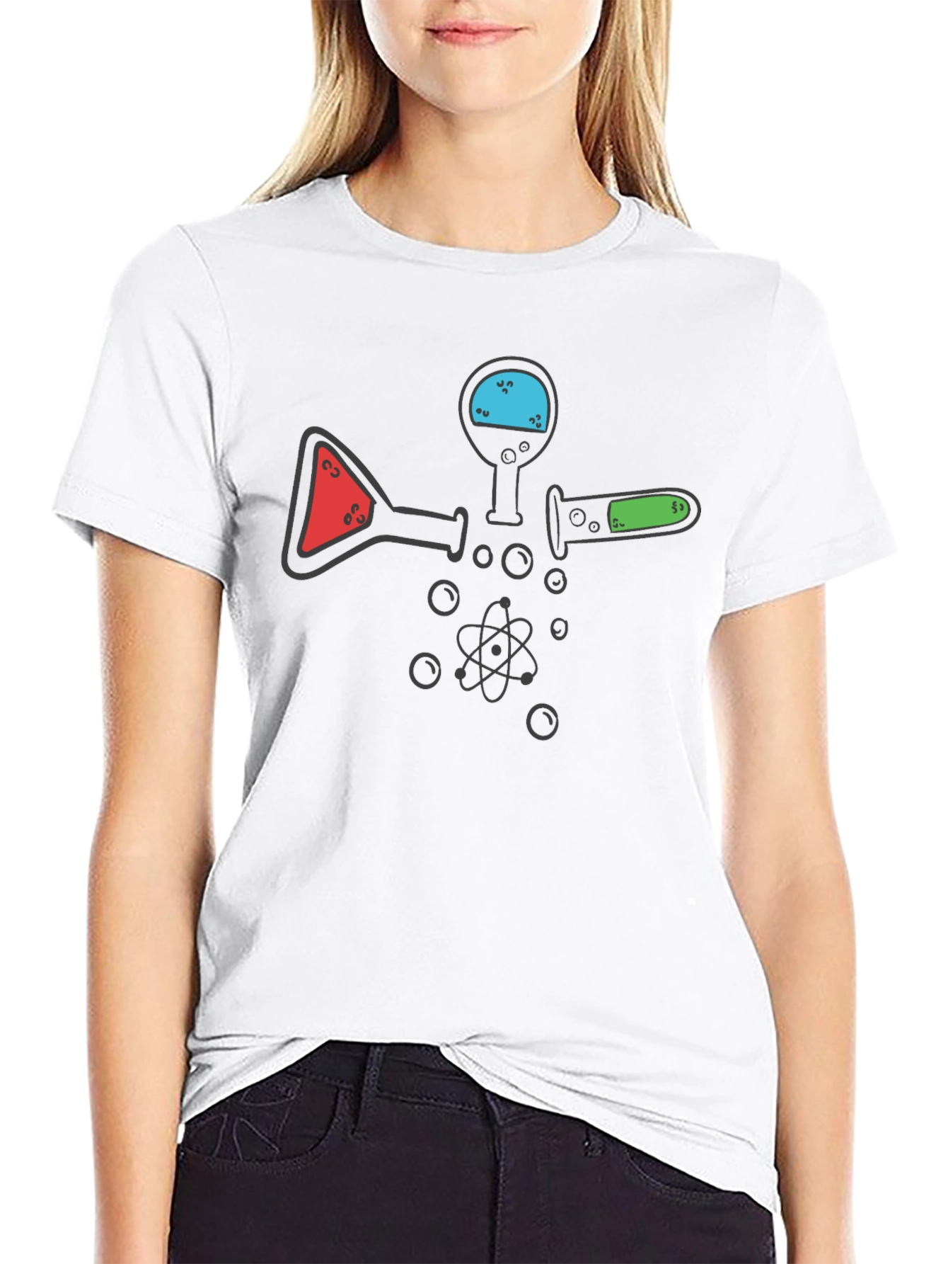 Science Flask T-Shirt - Chemistry Lab Geek Tee