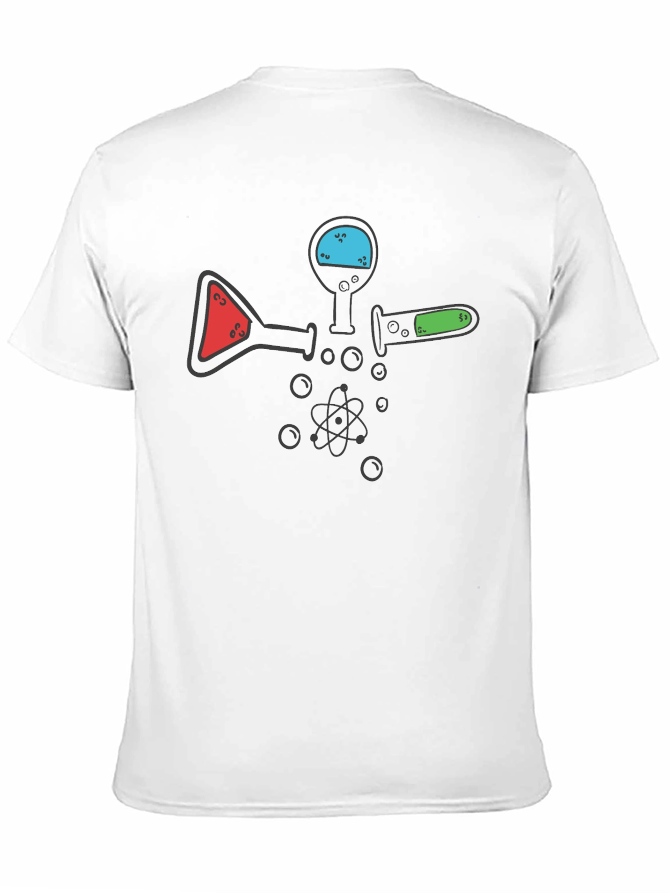 Science Flask T-Shirt - Chemistry Lab Geek Tee