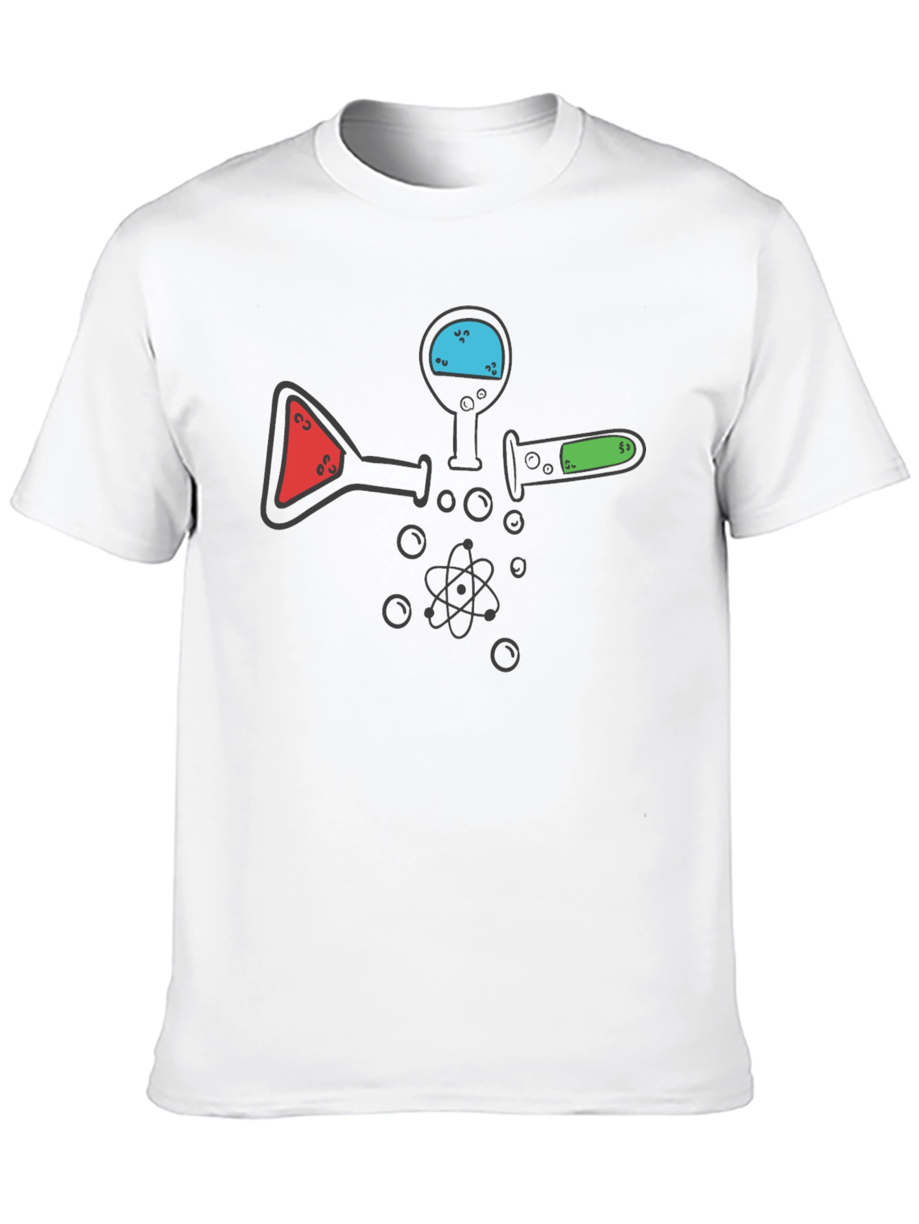 Science Flask T-Shirt - Chemistry Lab Geek Tee