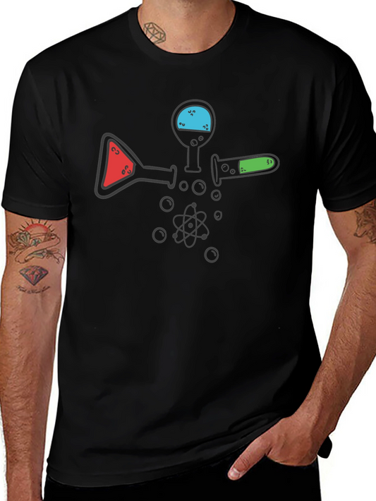 Science Flask T-Shirt - Chemistry Lab Geek Tee