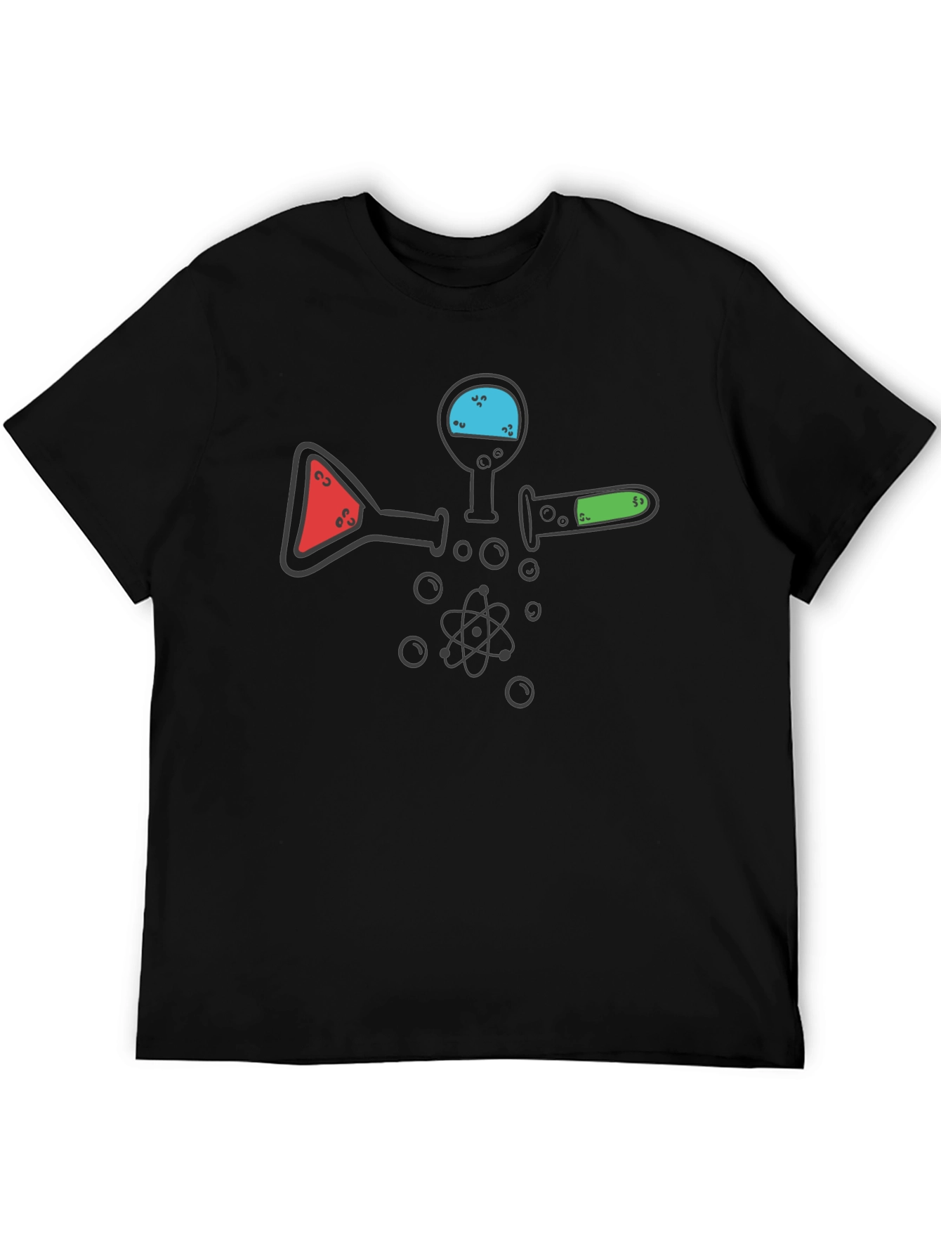 Science Flask T-Shirt - Chemistry Lab Geek Tee