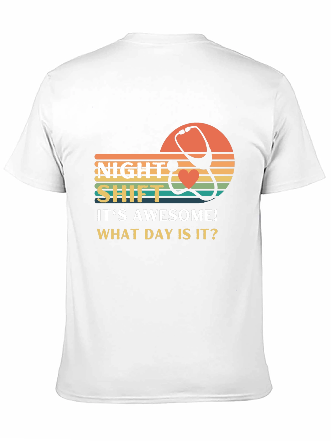 Night Shift Nurse T-Shirt - Funny Healthcare Apparel