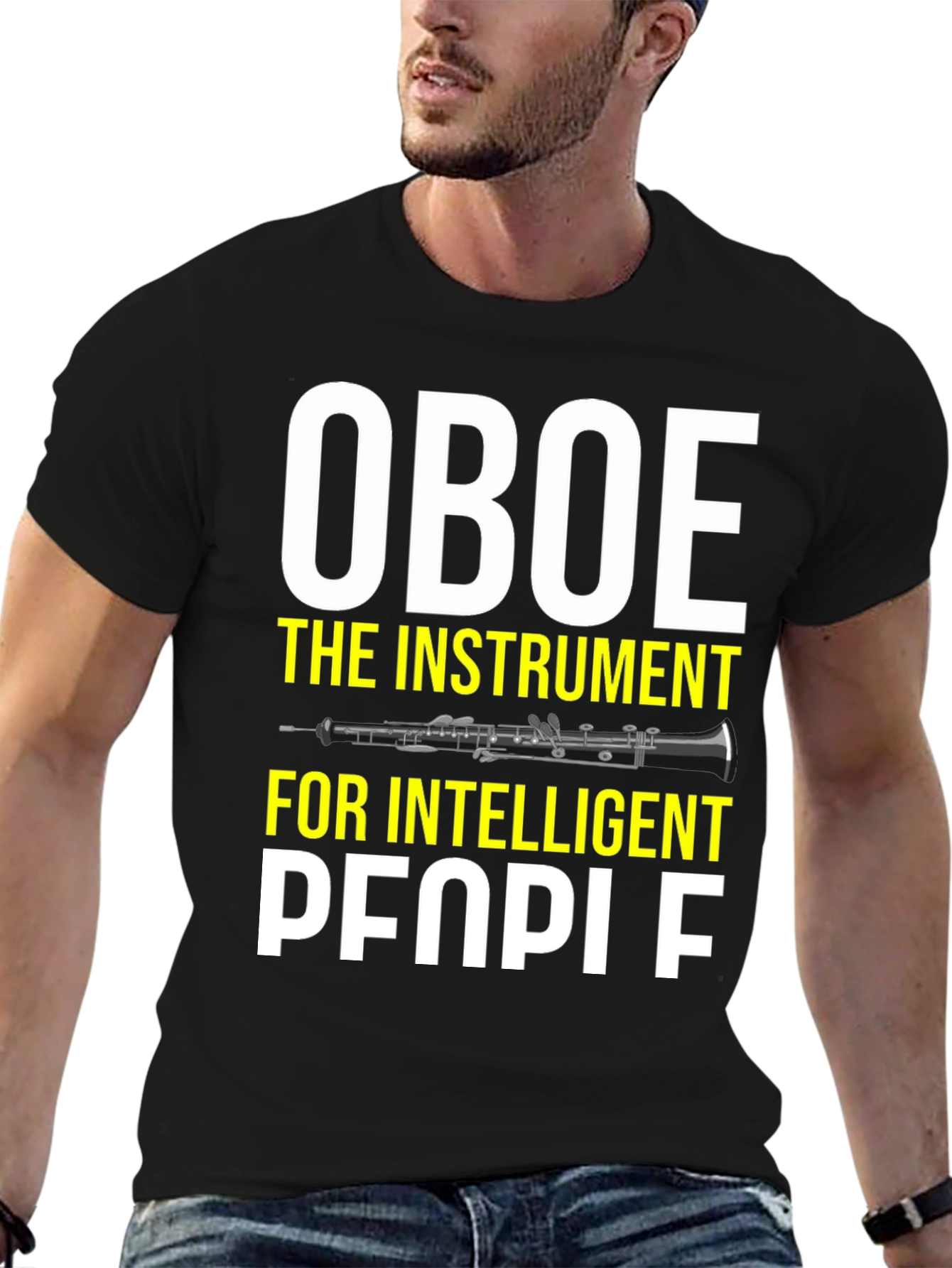 Oboe Player T-Shirt - Funny Intelligent People Tee