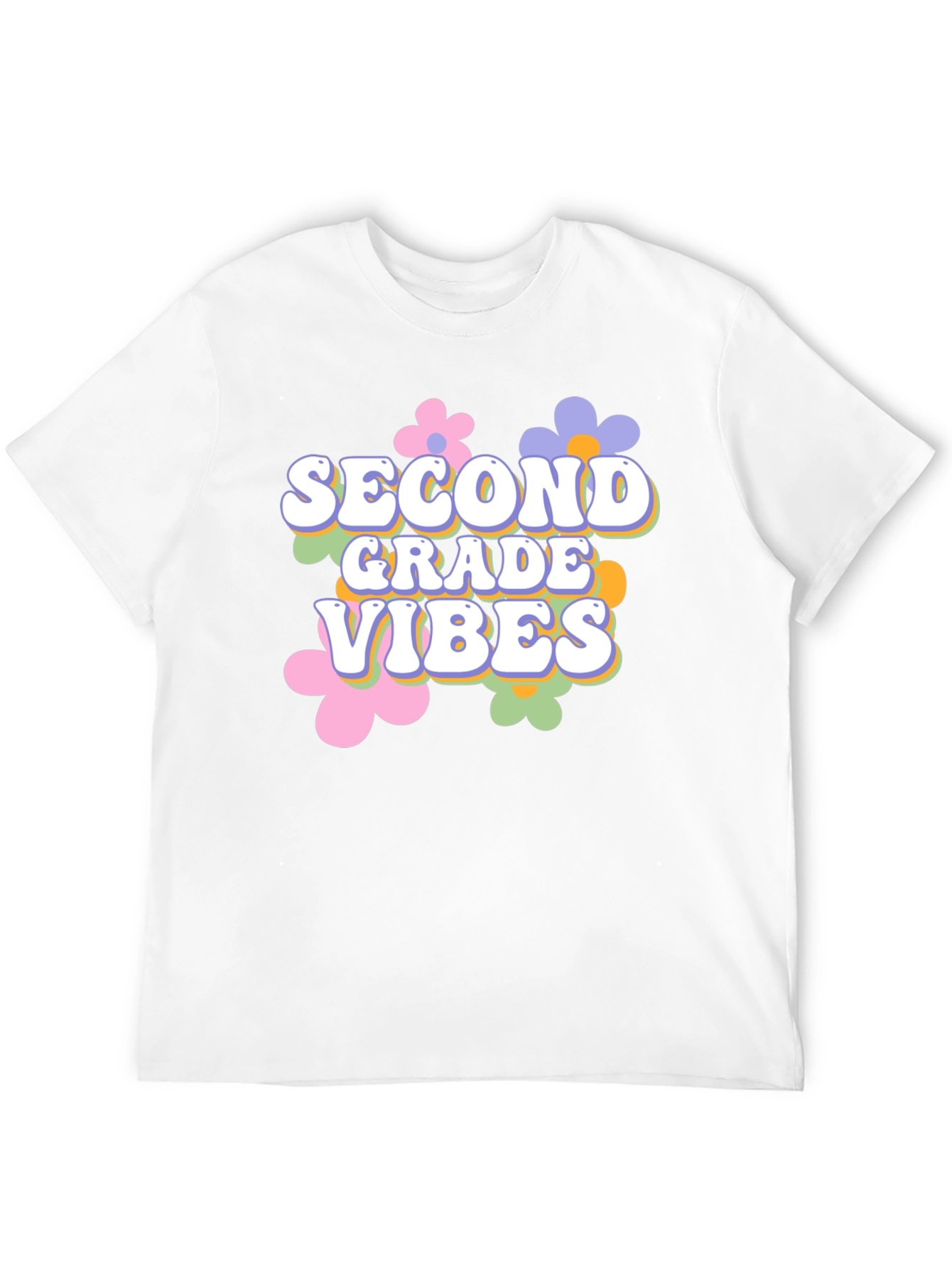Second Grade Vibes Graphic Tee