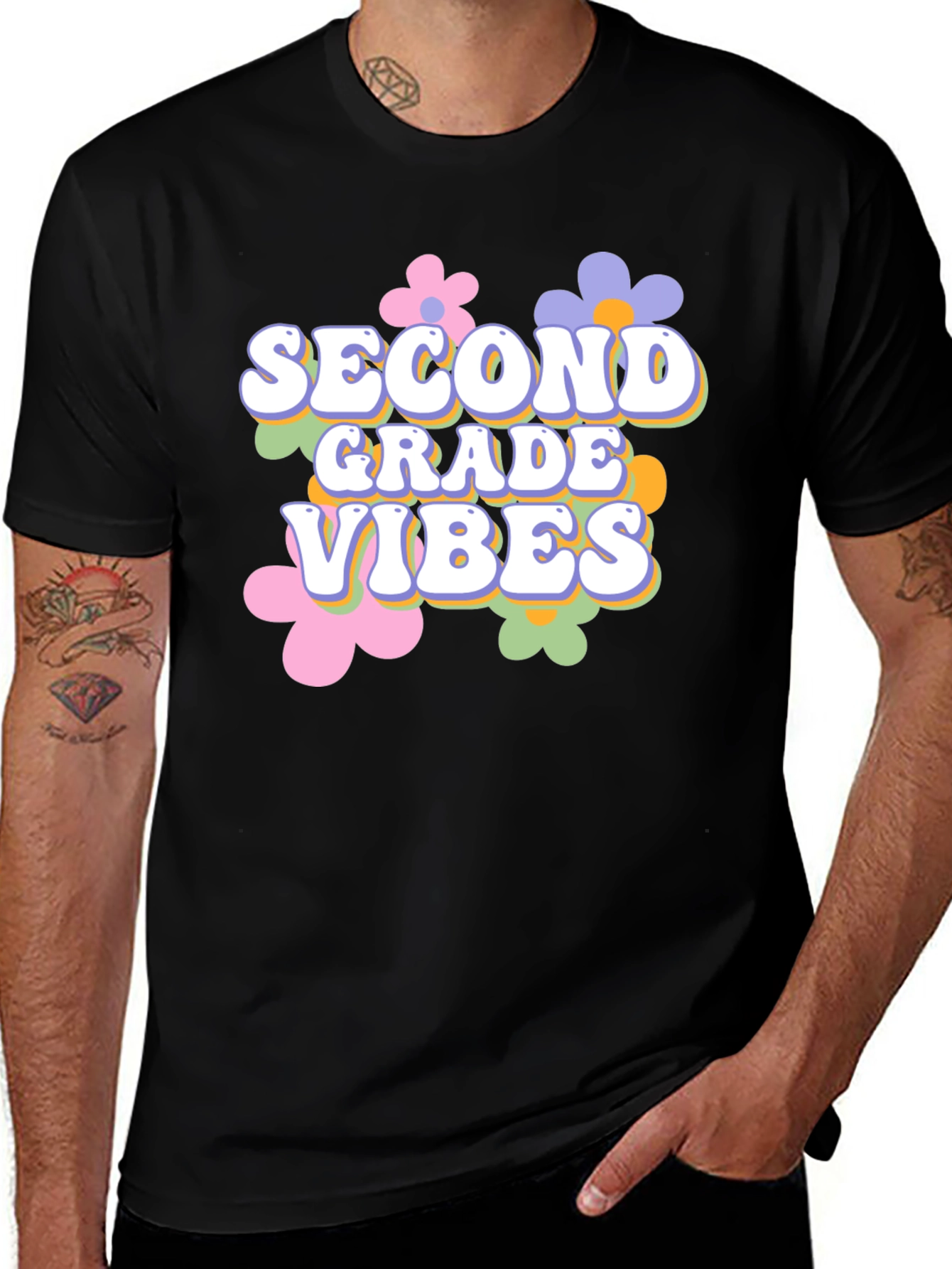 Second Grade Vibes Graphic Tee