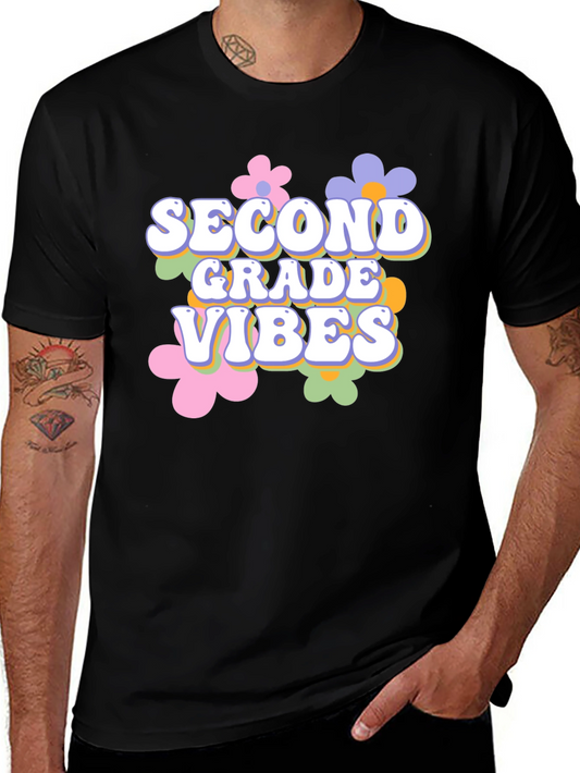 Second Grade Vibes Graphic Tee