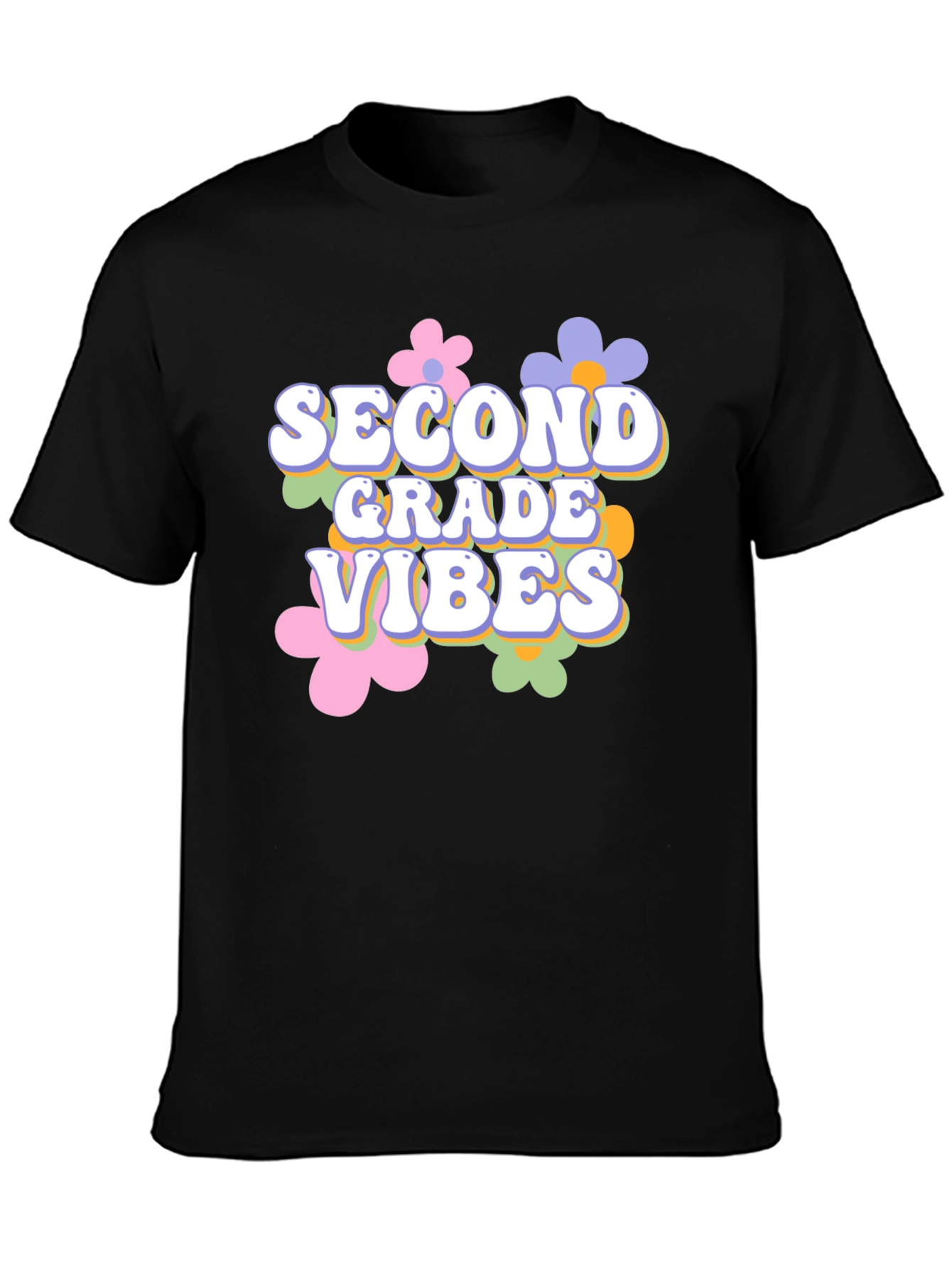 Second Grade Vibes Graphic Tee