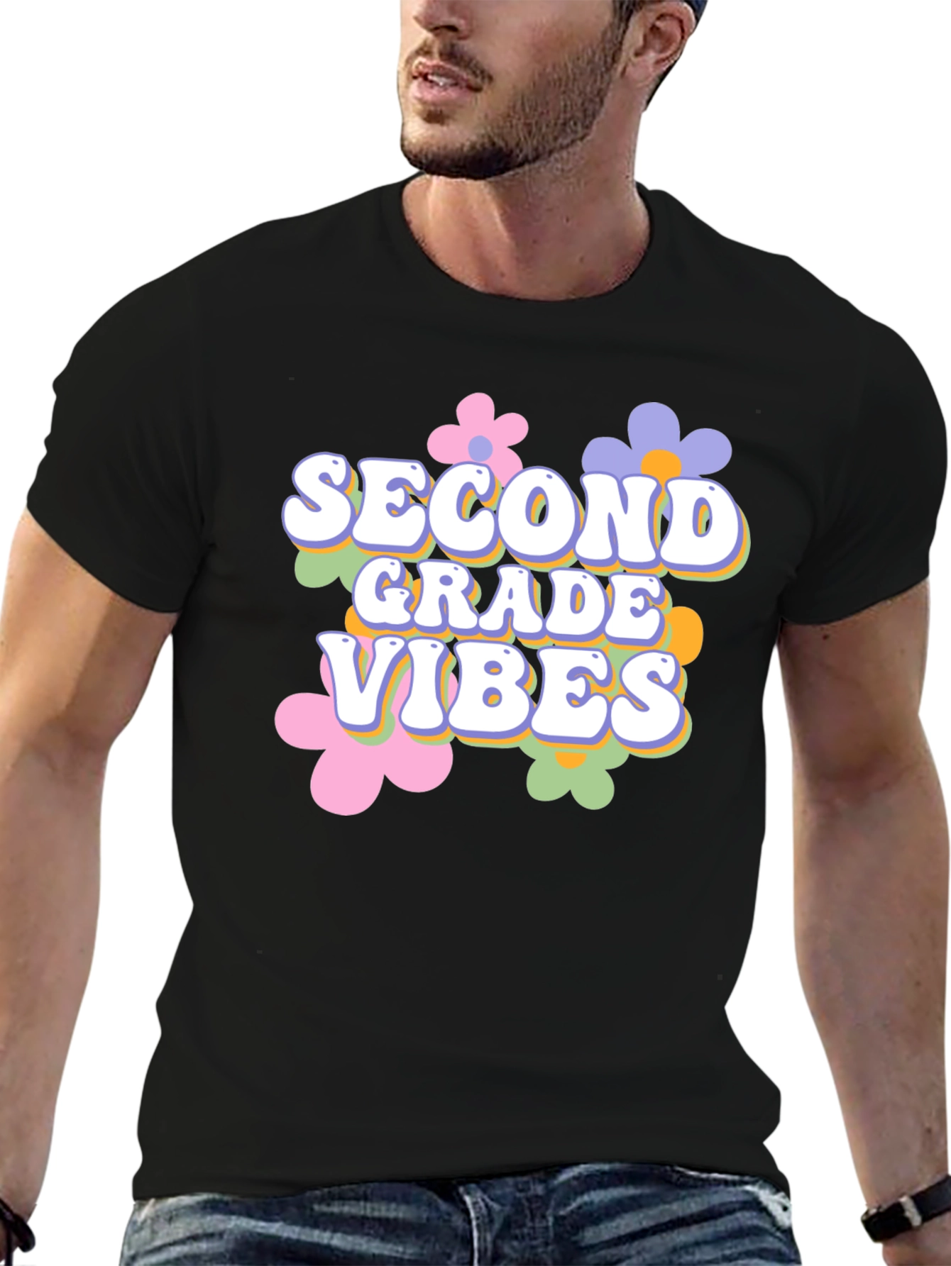 Second Grade Vibes Graphic Tee