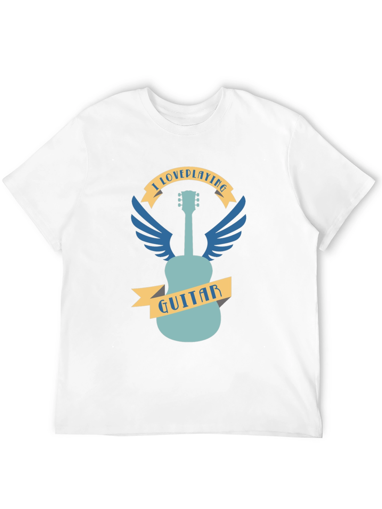 I Love Playing Guitar Graphic Tee
