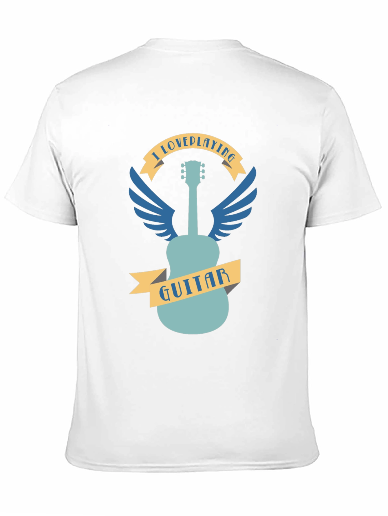 I Love Playing Guitar Graphic Tee