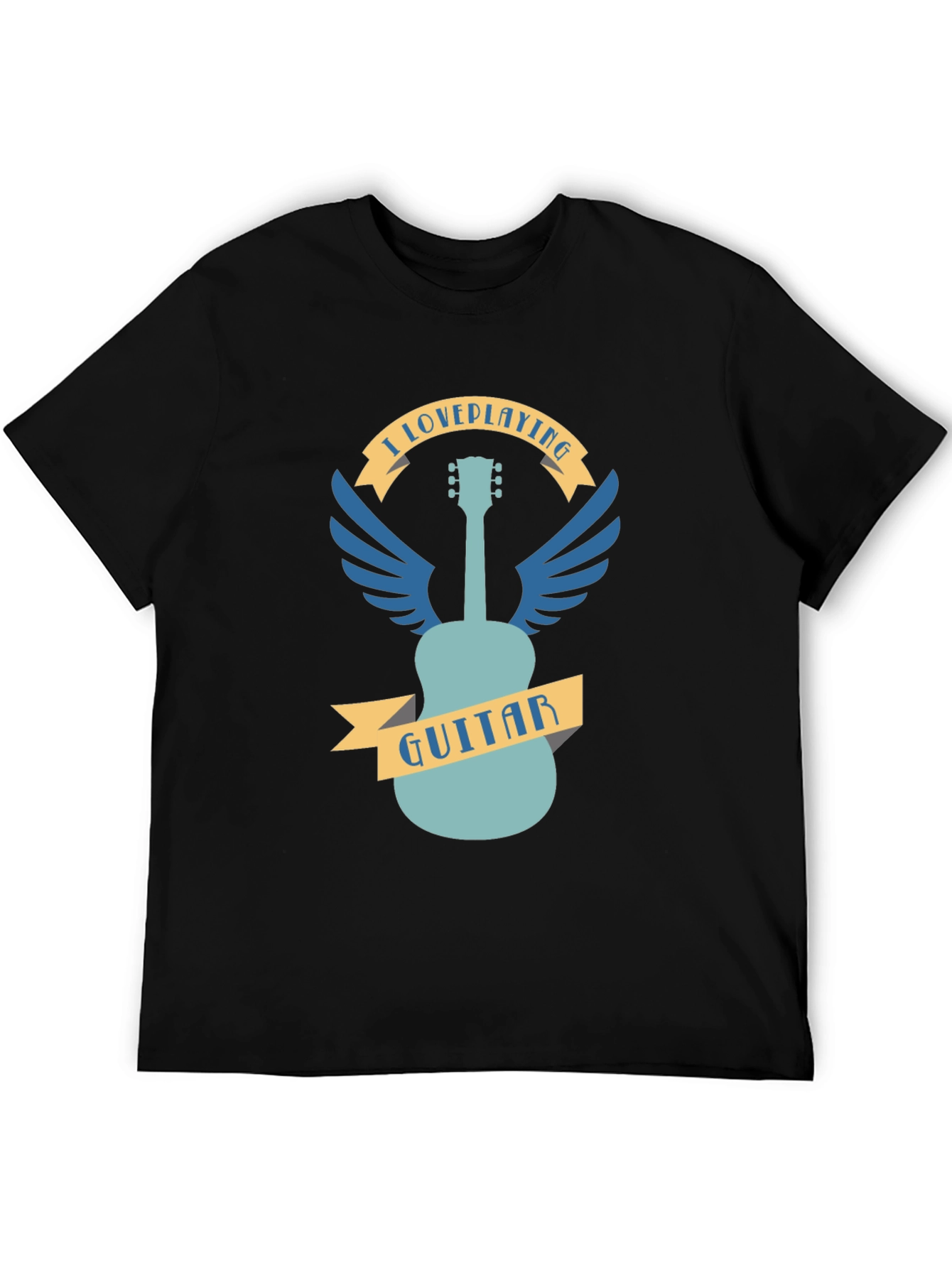 I Love Playing Guitar Graphic Tee