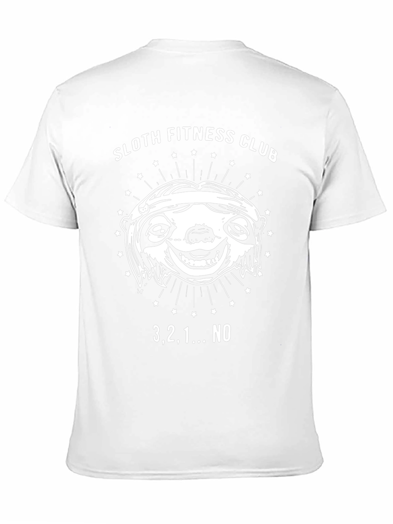 Sloth Fitness Club Funny T-Shirt