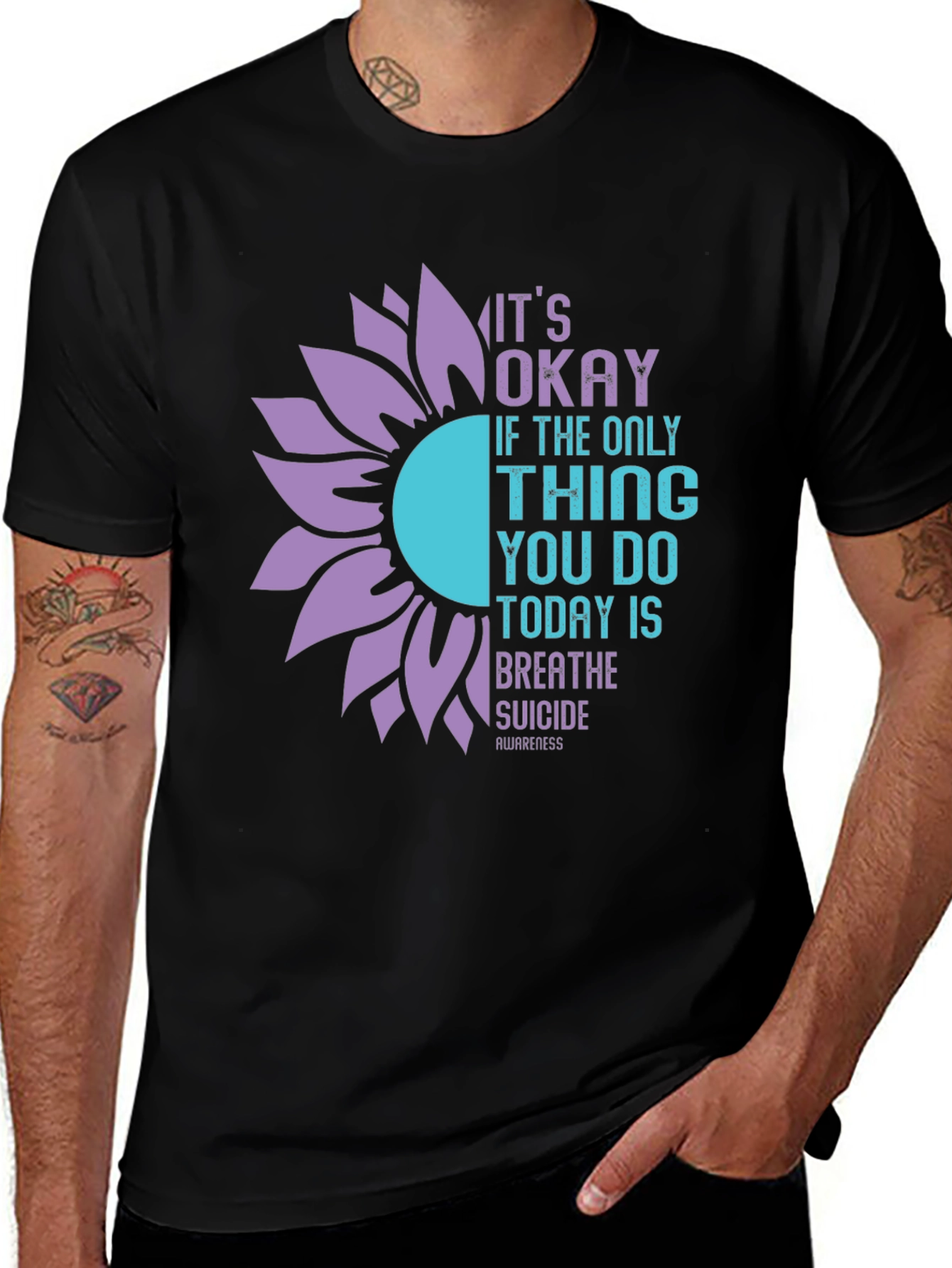 Its Okay Suicide Awareness T-Shirt