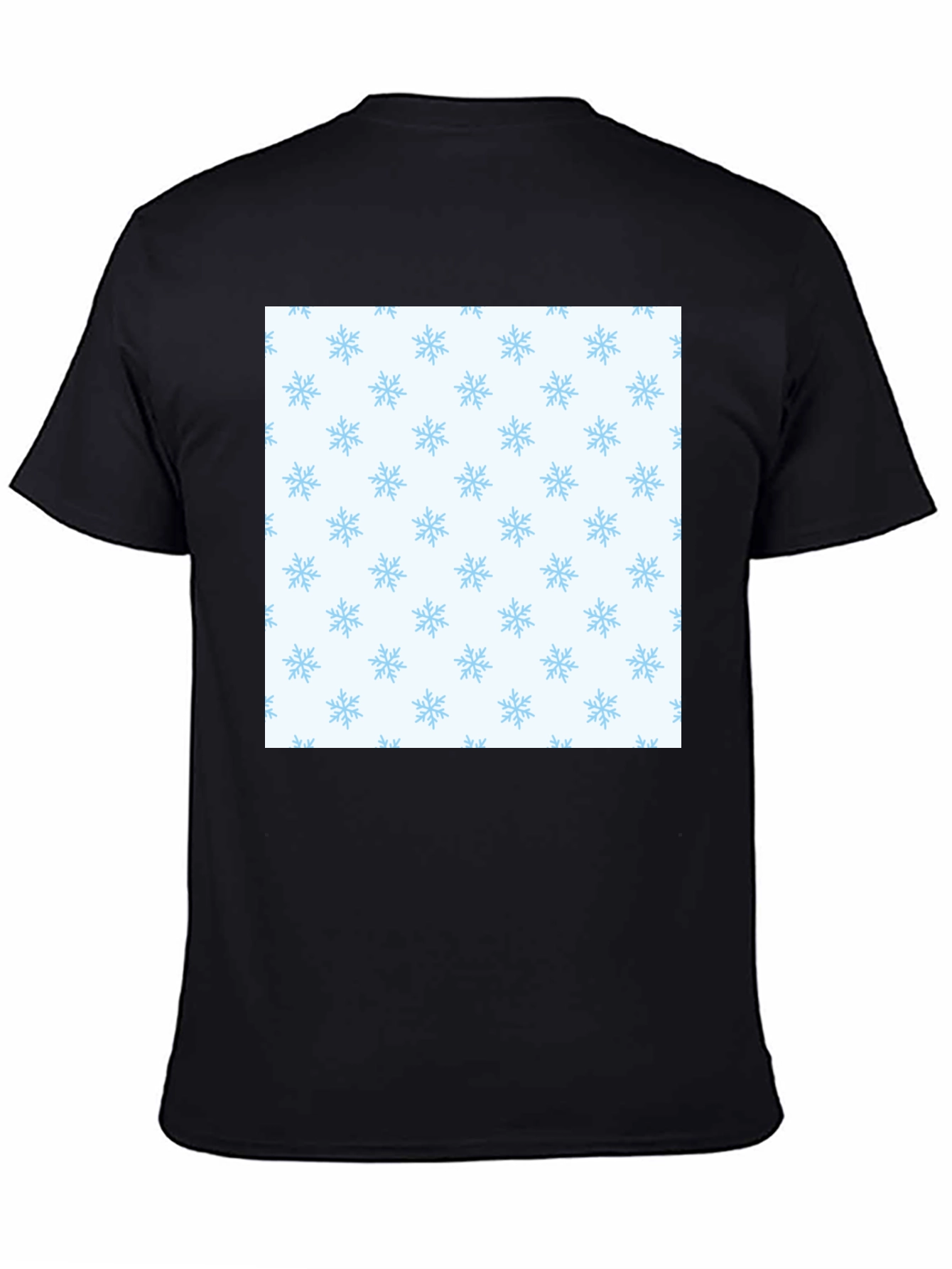 Snowflake Pattern Tee - Classic Fit