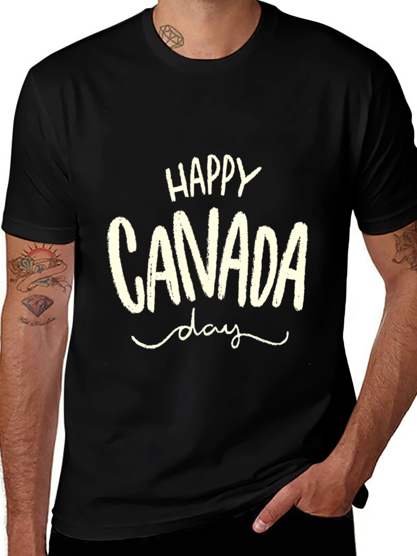 Happy Canada Day Graphic T-Shirt