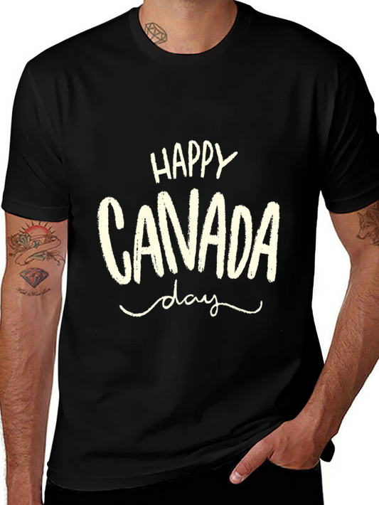 Happy Canada Day Graphic T-Shirt