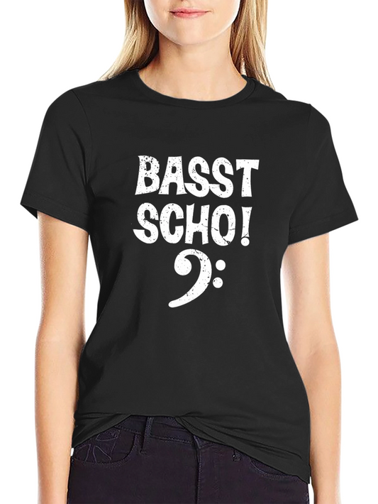 Basst Scho! Music T-Shirt - Black