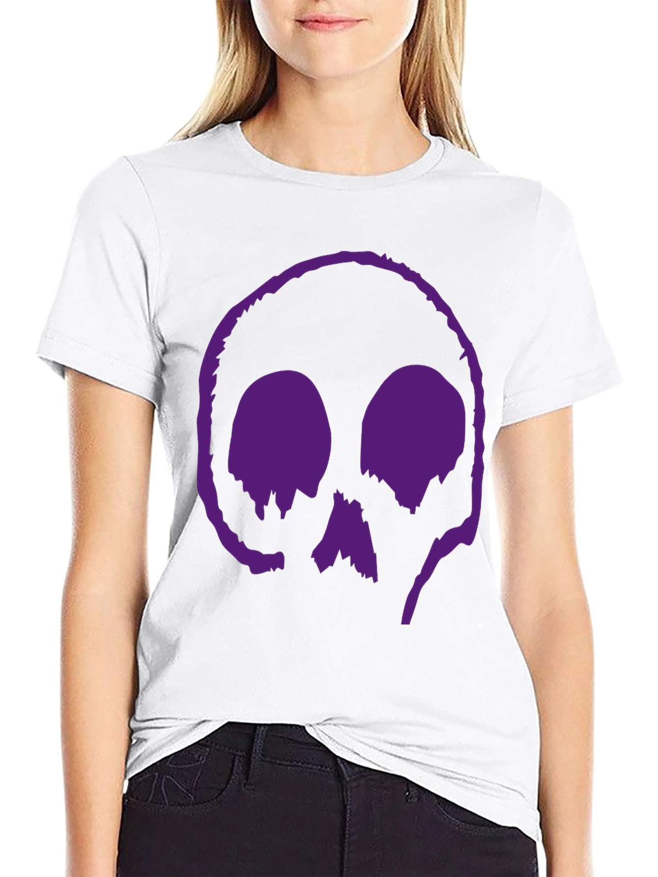 Skull Graphic T-Shirt - Edgy Dark Design