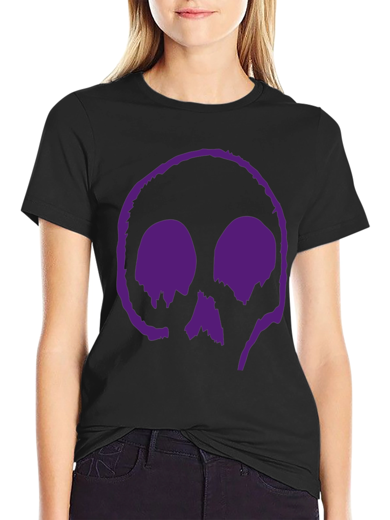 Skull Graphic T-Shirt - Edgy Dark Design