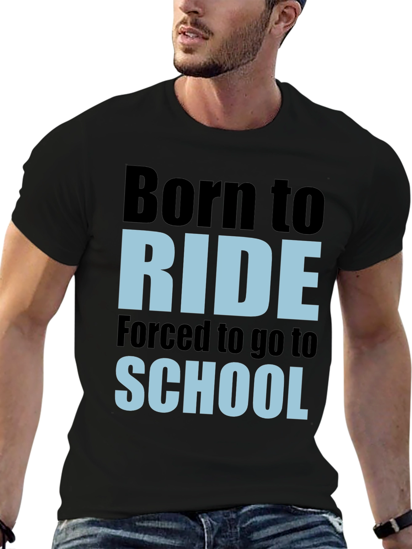 Born To Ride School T-Shirt