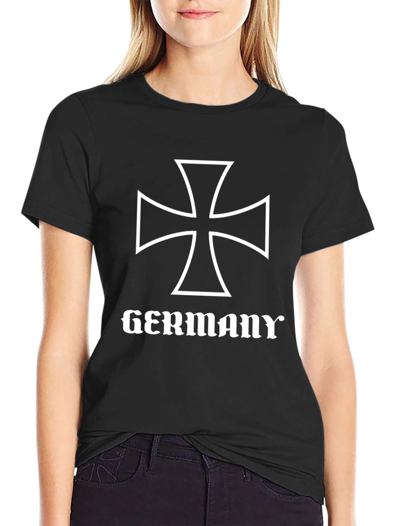 Germany Cross Graphic T-Shirt