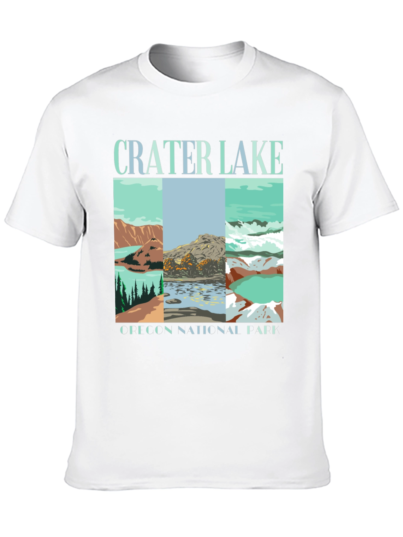 Crater Lake National Park Graphic T-Shirt