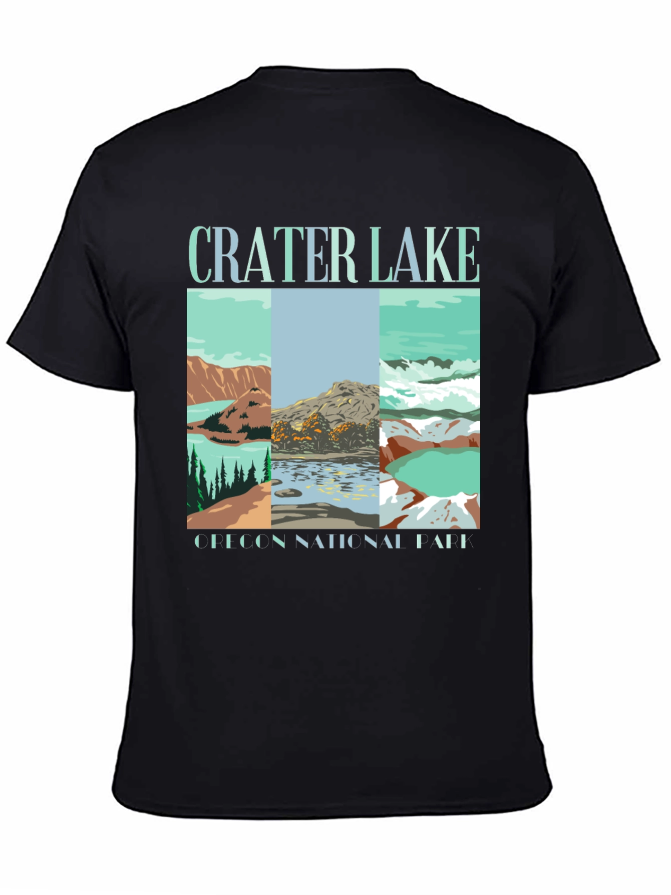 Crater Lake National Park Graphic T-Shirt