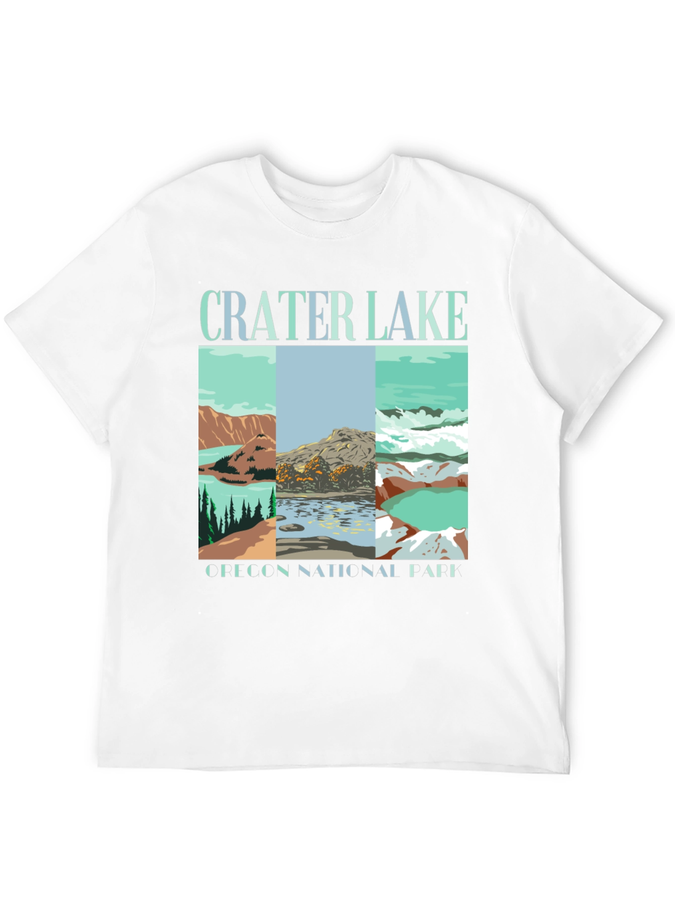 Crater Lake National Park Graphic T-Shirt