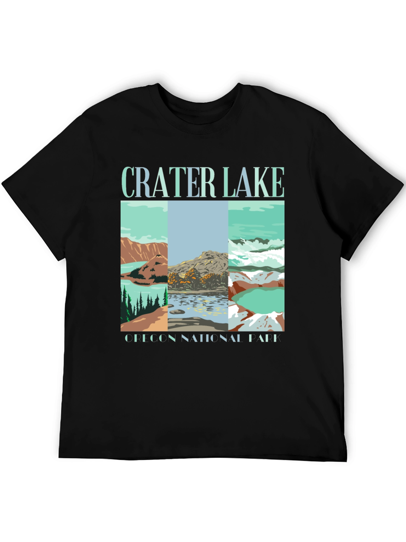 Crater Lake National Park Graphic T-Shirt