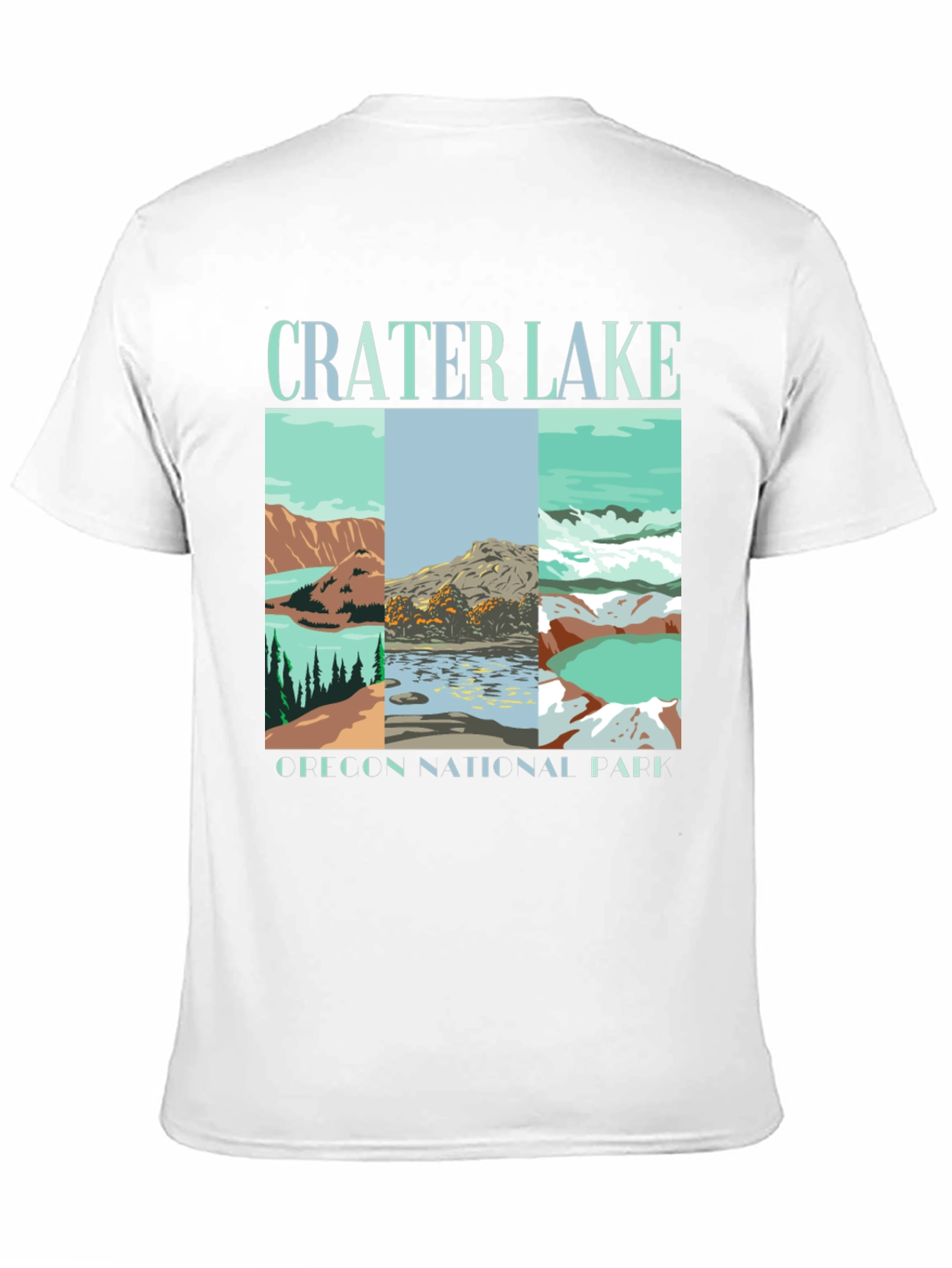 Crater Lake National Park Graphic T-Shirt