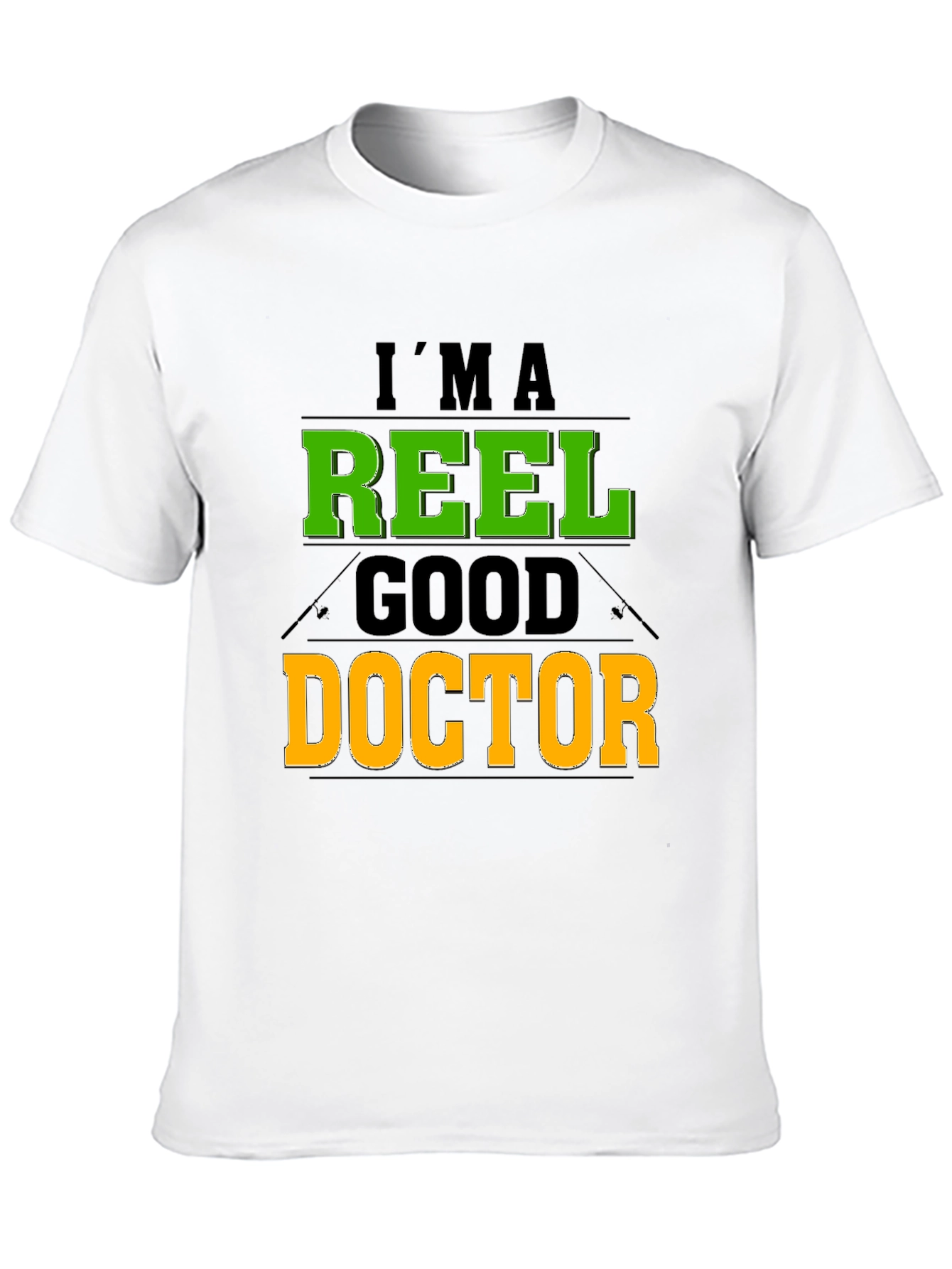 Reel Good Doctor T-Shirt Fishing Lover Graphic Tee