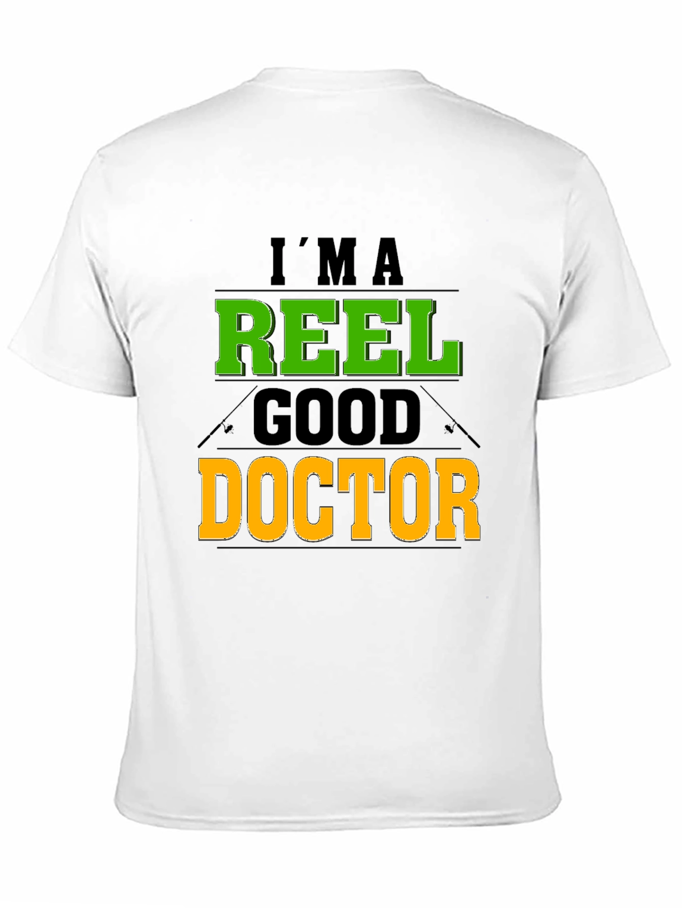 Reel Good Doctor T-Shirt Fishing Lover Graphic Tee