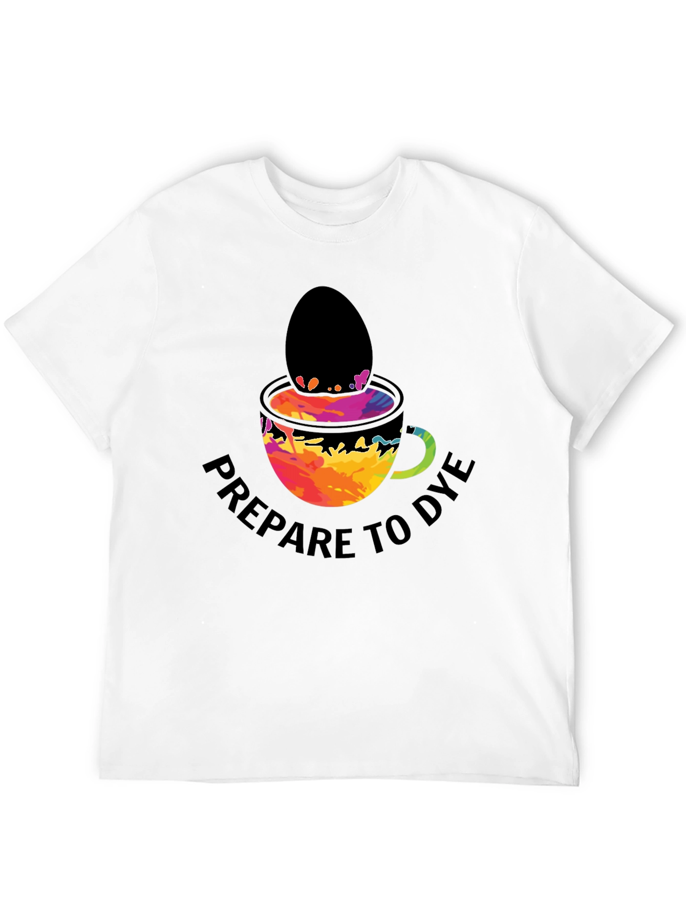 Prepare to Dye T-Shirt: Easter Egg Dyeing Fun!