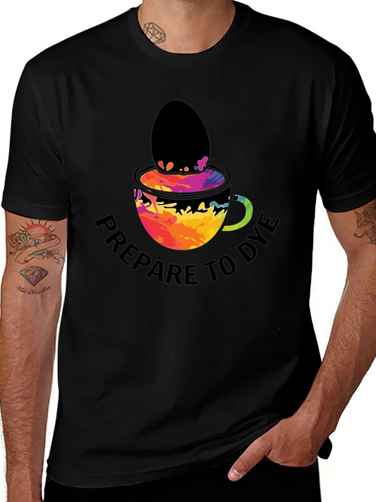 Prepare to Dye T-Shirt: Easter Egg Dyeing Fun!