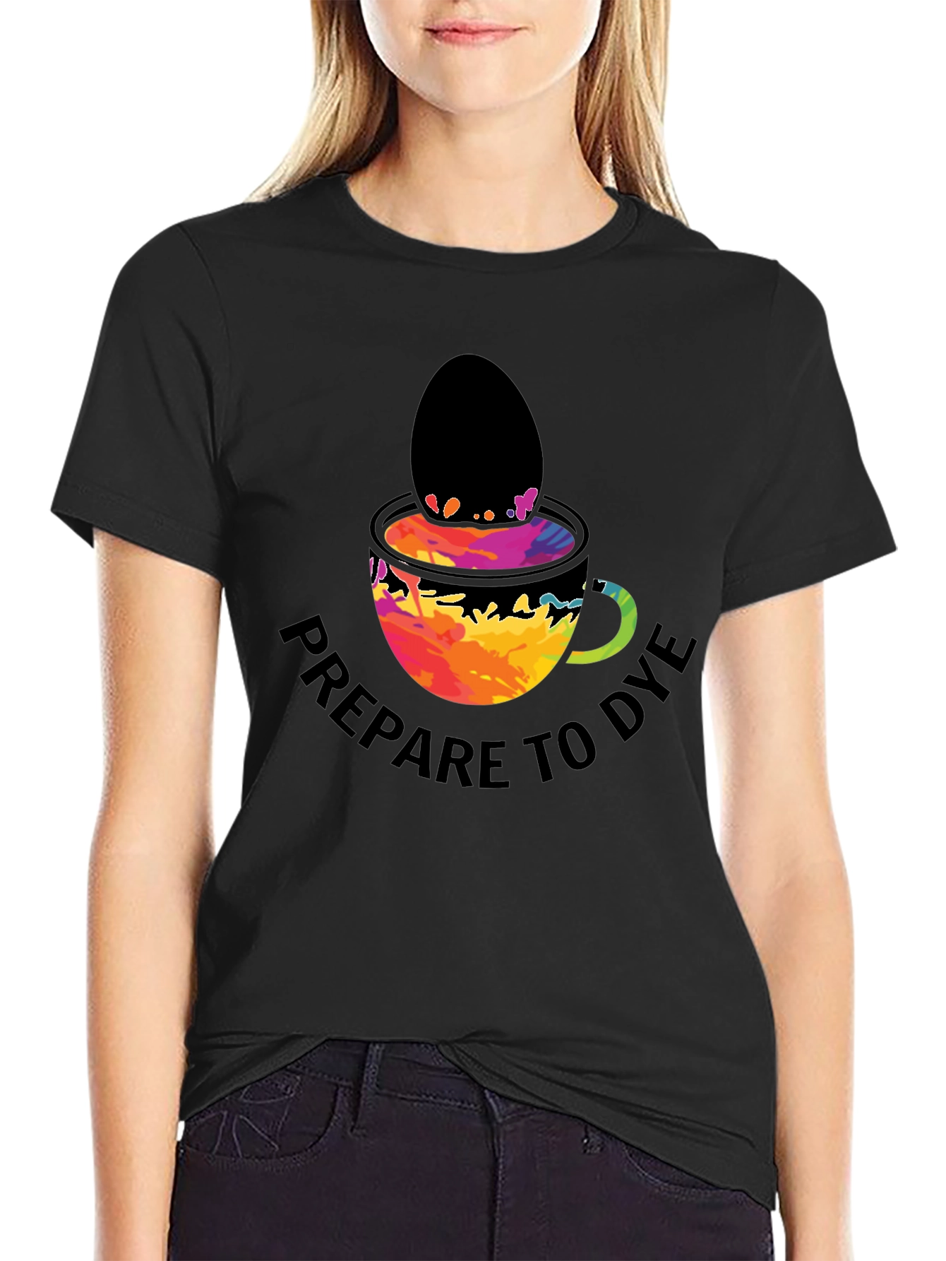 Prepare to Dye T-Shirt: Easter Egg Dyeing Fun!