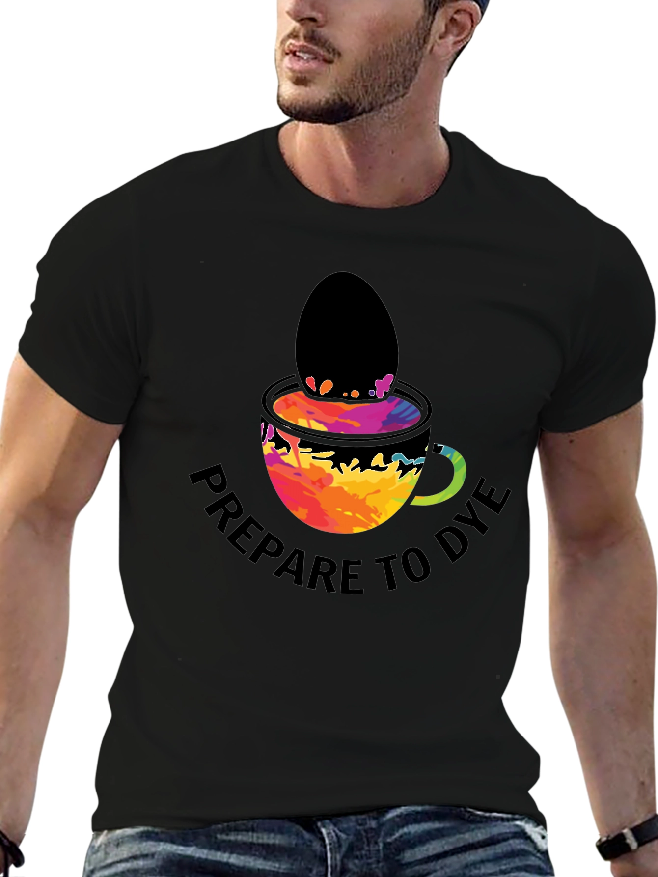 Prepare to Dye T-Shirt: Easter Egg Dyeing Fun!