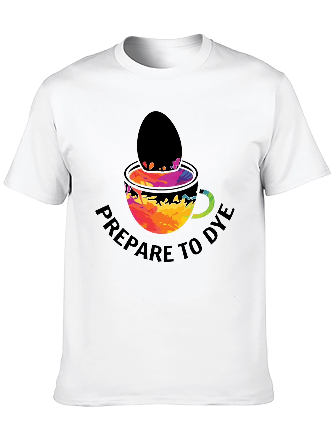 Prepare to Dye T-Shirt: Easter Egg Dyeing Fun!