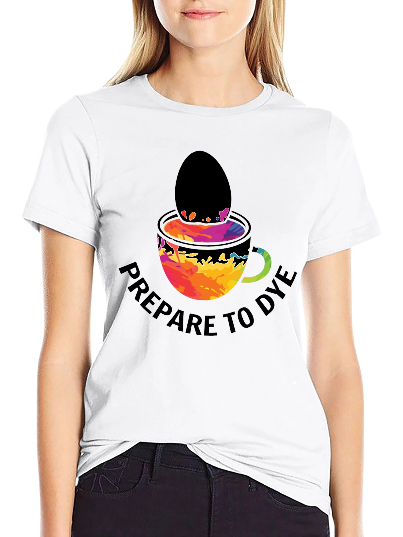 Prepare to Dye T-Shirt: Easter Egg Dyeing Fun!