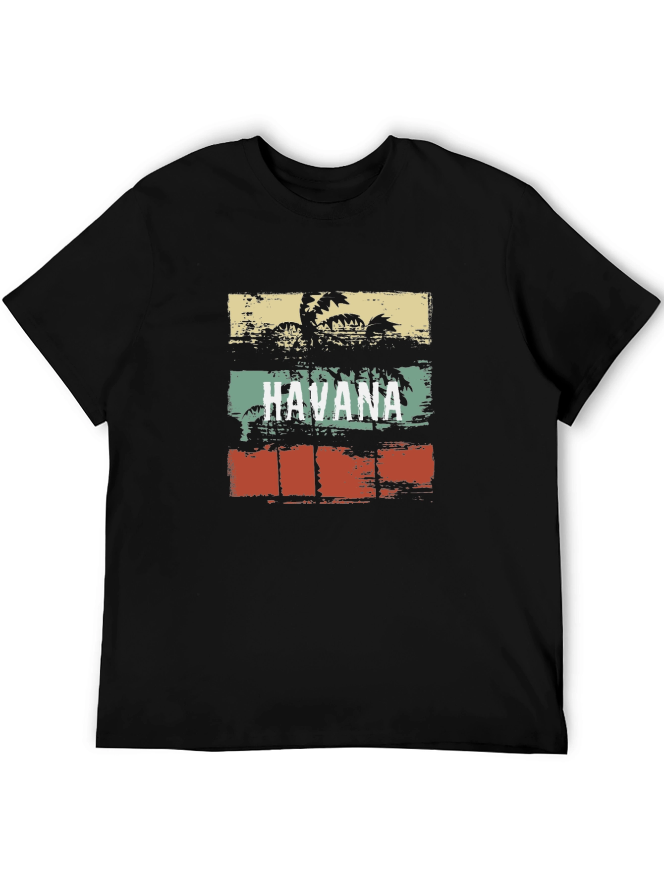 Havana Palm Tree Graphic T-Shirt