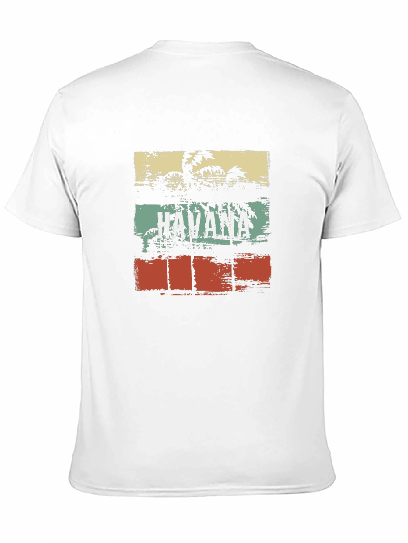 Havana Palm Tree Graphic T-Shirt