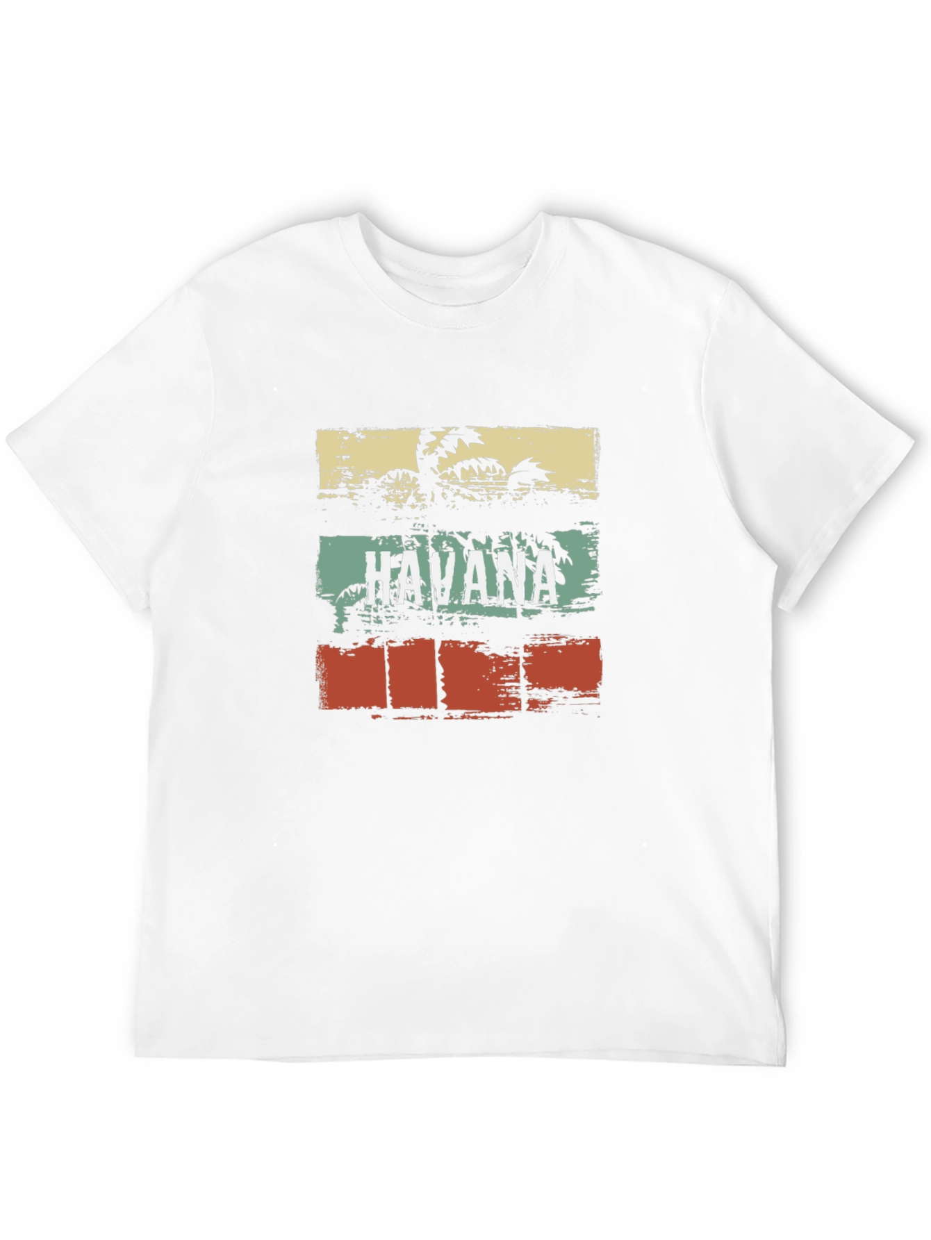 Havana Palm Tree Graphic T-Shirt