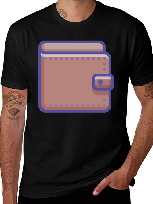 Wallet Graphic T-Shirt - Stylish Casual Wear