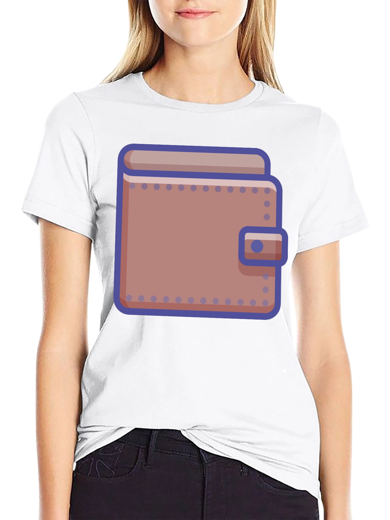 Wallet Graphic T-Shirt - Stylish Casual Wear