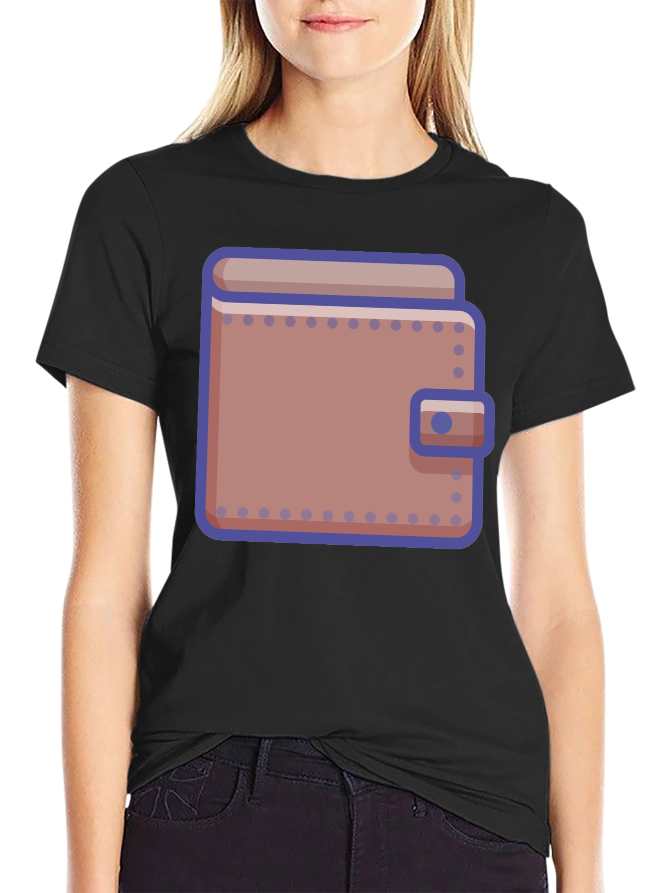Wallet Graphic T-Shirt - Stylish Casual Wear