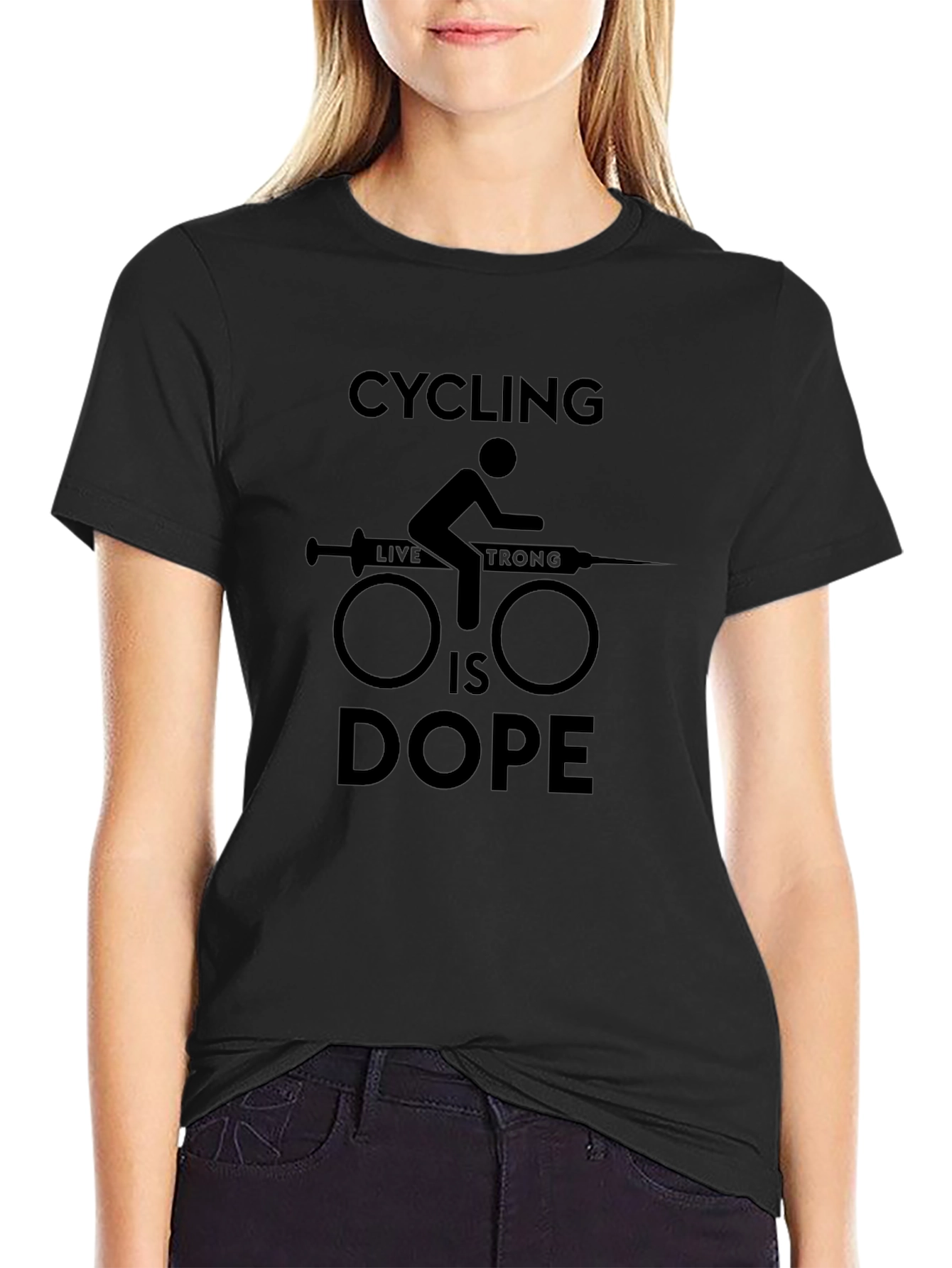 Cycling is Dope Graphic T-Shirt